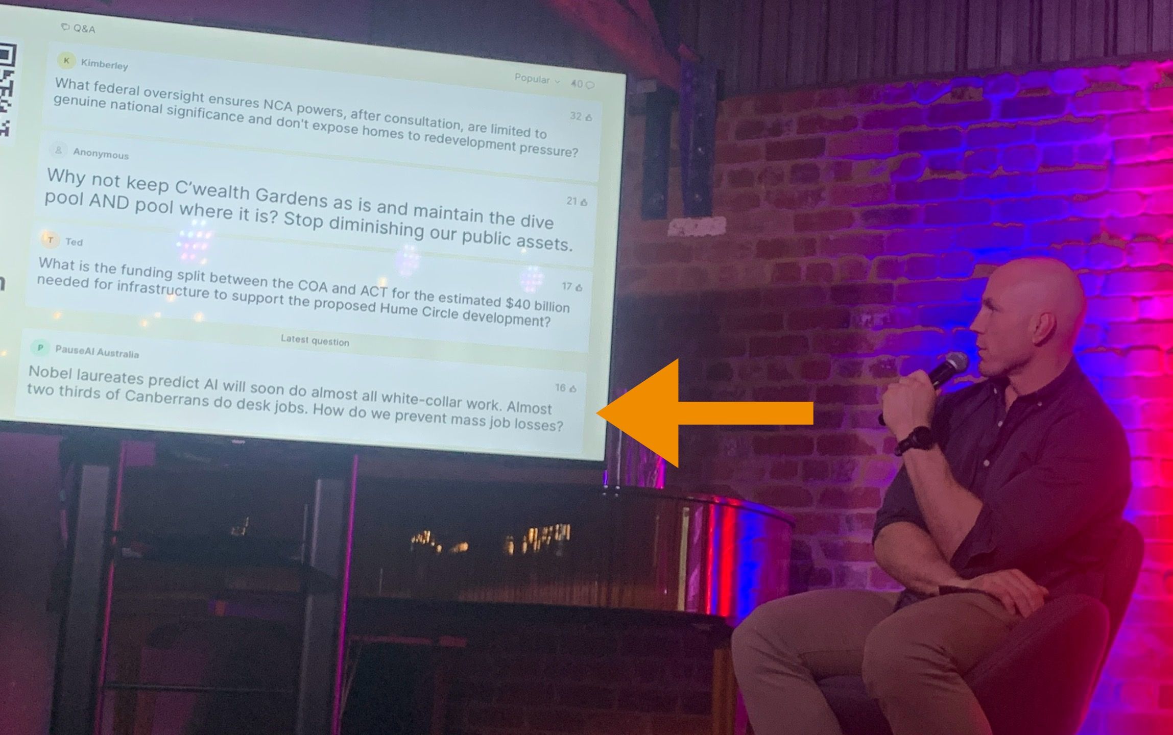20260225-1847_PocockTownhallAIQuestionHighlighted.jpg